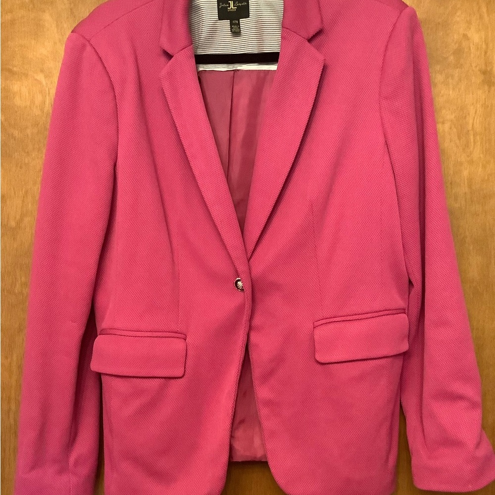 Studio Pink Blazer Tailored Suit Jacket